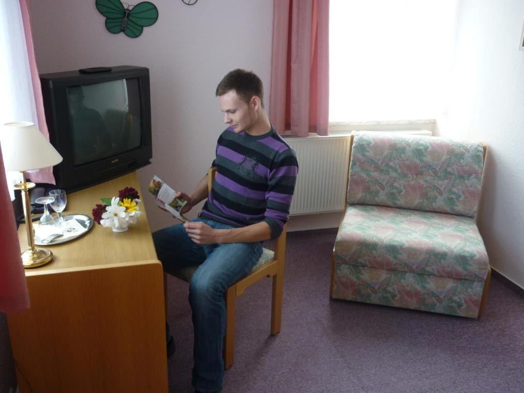 Hotel Burghof Oberweißbach 客房 照片